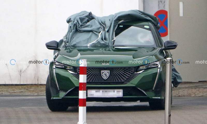 لأول مرة ظهور بيجو 308 بشكلها النهائي