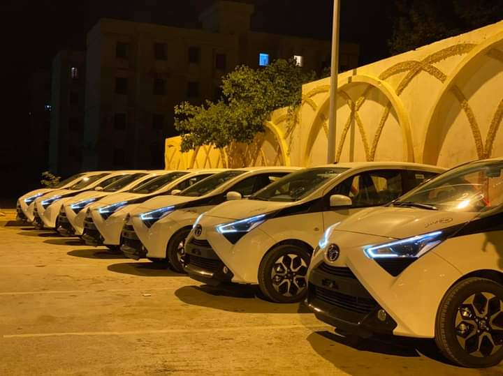 وصول دفعة جديدة من سيارات تويوتا ايجو وهذه المواصفات والأسعار