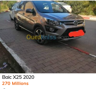 وكيل يعرض تسويق باييك إكس 25 المركبة في الجزائر