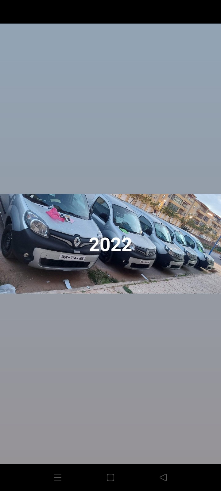 دخول شحنة جديدة من رونو كونغو 2022