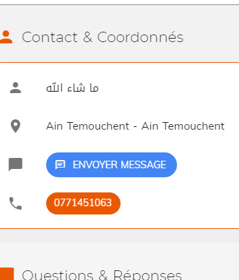 وكيل يعرض تسويق سامبول الجزائربة بالسيرغاز