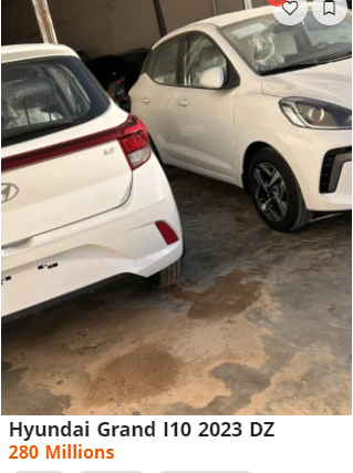 تسويق مجموعة من سيارات هيونداي جراند i10 بهذا السعر